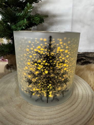 Hoff Windlicht ''Leuchtender Tannenbaum''