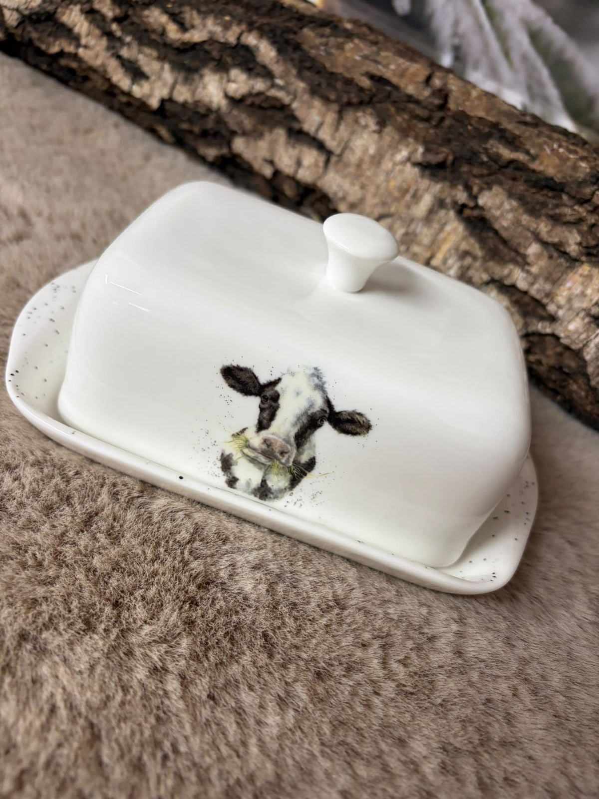 Wrendale Butterdose mit mega süßem Kuhmotiv