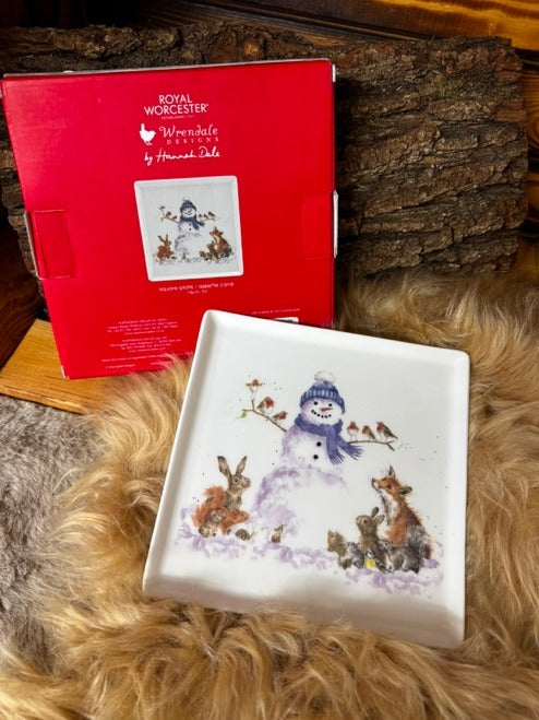 Wrendale Kuchenteller Snowman – Kuchenteller Snowman