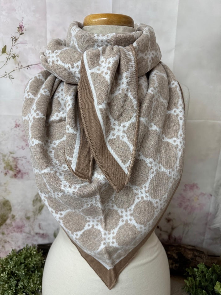 Dreieckstuch high class – Beige