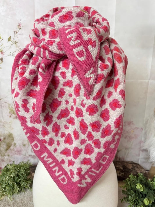 Dreieckstuch Wild Mind – Leo/ Rosa