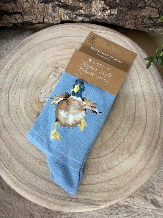 Wrendale Socken "A Waddle and A Quack"