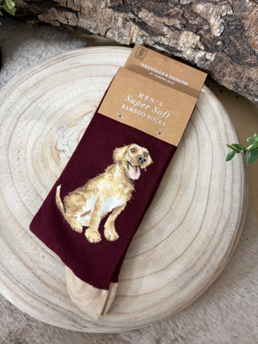 Wrendale Männersocken "Good as Gold"