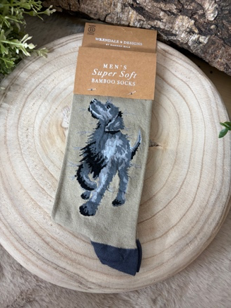 Wrendale Männersocken "Walkies"