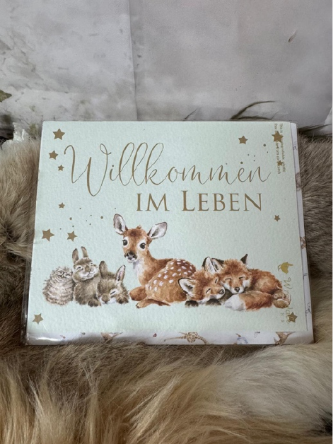 Wrendale Geschenkkarte - Geburt