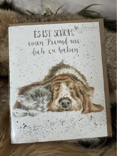 Wrendale Geschenkkarten - Liebe & Freundschaft