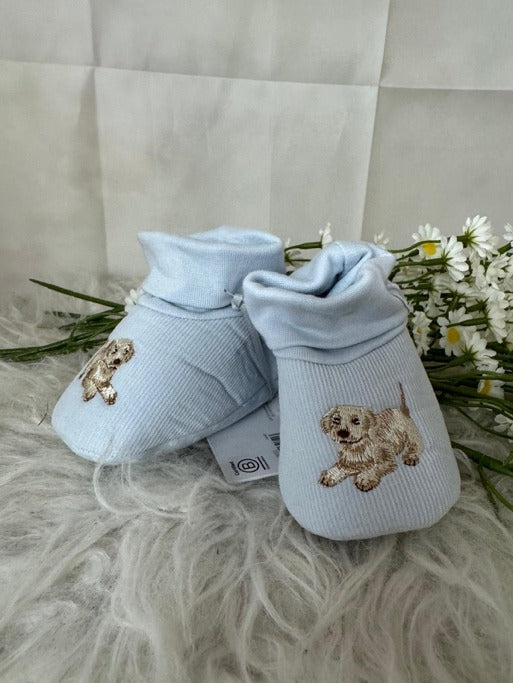 Wrendale Babyschuhe Little Paws – Babyschuhe Hund